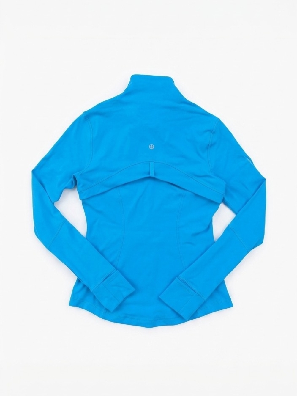 Women's Turquoise Zip-Front Performance Jacket - Picture 2 of 4